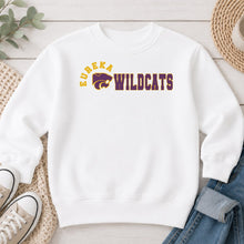 Load image into Gallery viewer, Eureka Wildcats Logo Arch White
