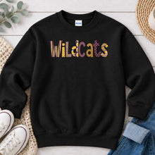 Load image into Gallery viewer, Patterned Wildcats Black
