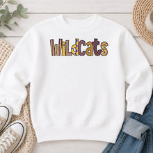 Load image into Gallery viewer, Patterned Wildcats White

