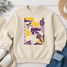 Load image into Gallery viewer, Eureka Wildcats Spirit Collage Sand
