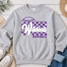Load image into Gallery viewer, Wildcats Baseball Checkered Ash Grey
