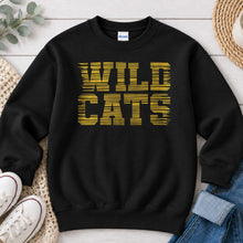 Load image into Gallery viewer, Wild Cats Distressed Gold Black
