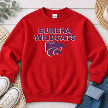 Load image into Gallery viewer, Eureka Wildcats Block Logo Red
