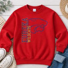 Load image into Gallery viewer, Eureka Wildcats Vertical Logo Red
