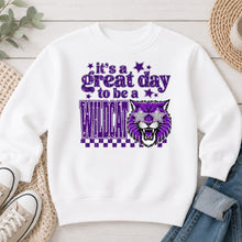 Load image into Gallery viewer, Great Day To Be A Wildcat White
