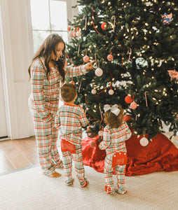 CHRISTMAS PLAID - BUTTFLAP PJS