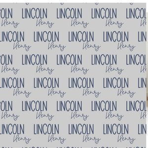 Personalized Name Blanket LINCOLN