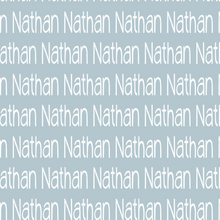 Load image into Gallery viewer, Personalized Name Blanket NATHAN
