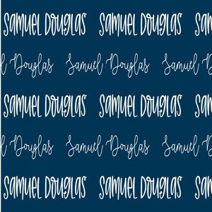 Personalized Name Blanket SAMUEL