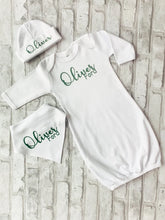 Load image into Gallery viewer, Newborn Coming Home Layette Set-Woodland Forest Theme
