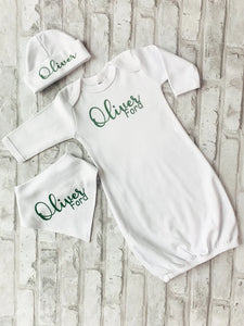 Newborn Coming Home Layette Set-Woodland Forest Theme