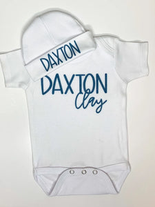 Newborn Coming Home Layette Set-Daxton Clay