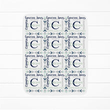 Load image into Gallery viewer, Personalized Baby Boy Name Blanket CAMERON
