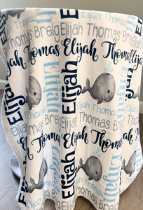 Newborn Coming Home Layette Set-Elijah-Whale