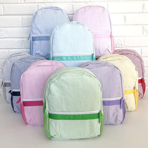 Seersucker Toddler Size Backpack