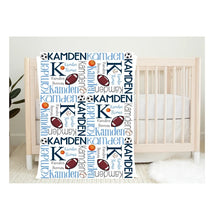 Load image into Gallery viewer, Newborn Coming Home Layette Set-Sports Theme
