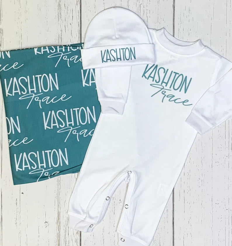 Newborn Coming Home Layette Set-Kashton Trace