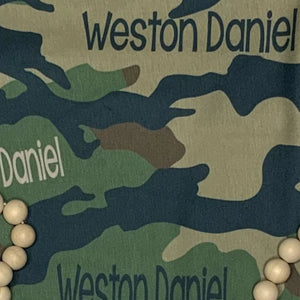 Newborn Coming Home Layette Set-Camo-Weston Daniel